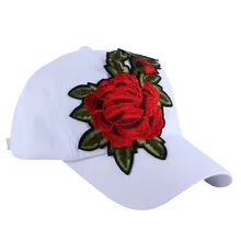 Лидер продаж, женские брендовые шляпа девушка мода бейсболка розовая фуксия отбеленный хлопок деним Повседневная летняя обувь женщина шляпы цветочные snapback