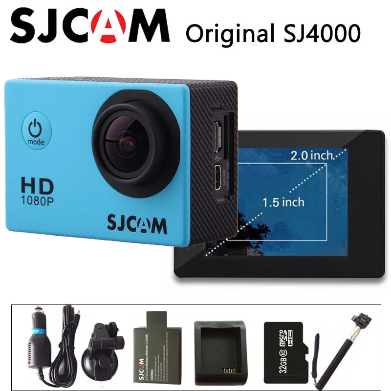 Prix pour D'origine sjcam sj4000 camera action sport dv 2.0 pouce plongée 30 M Étanche Extrême Casque mini Caméscope SJ 4000 Cam HD 1080 P Prix pour D'origine sjcam sj4000 camera action sport dv 2.0 pouce plongée 30 M Étanche Extrême Casque mini Caméscope SJ 4000 Cam HD 1080 P