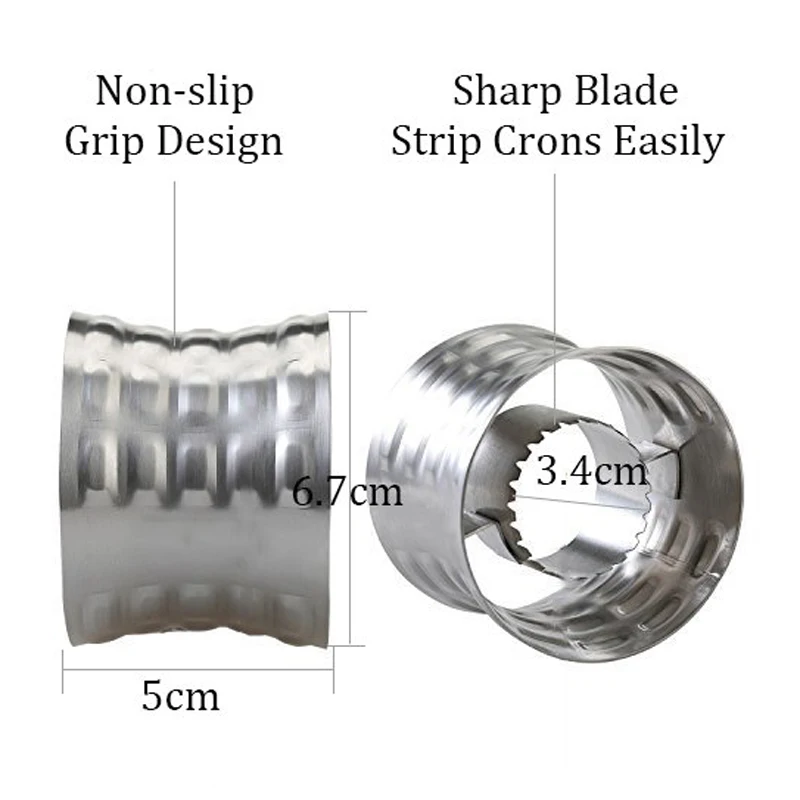 Кухонные гаджеты, нож для зачистки кукурузы из нержавеющей стали, нож для резки кукурузы, круговой скребок для резки кукурузы, овощечистка