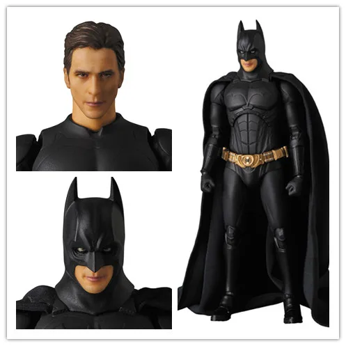 Экшн фигурка MCR DC MAFEX Batman ПВХ для детей 17 см|Игровые фигурки и трансформеры| |