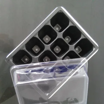 

Durable 12 Cells Hole Nursery Pots Plant Seeds Grow Box Tray Insert Propagation Seeding Case Flower Pot Plug Plant Trays