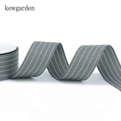Kewgarden вручную изготовленная лента в полоску атласные ленты 2 8 см 28 мм DIY бант