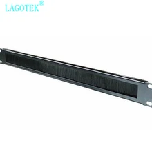 2 шт./лот 1U 19 дюймов крепление в стойку заглушка нашивка в виде номерного знака панель для монтажа в стойку пустая сетевая щетка панель кабельный менеджер