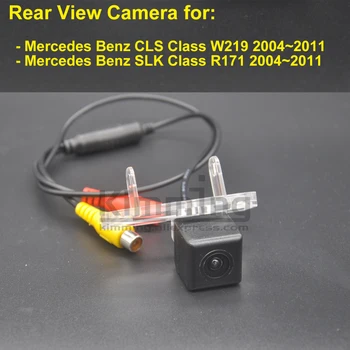 

Car Rear View Camera for Mercedes Benz CLS SLK Class W219 R171 2004 2005 2006 2007 2008 2009 2010 2011 Wireless Backup Camera HD
