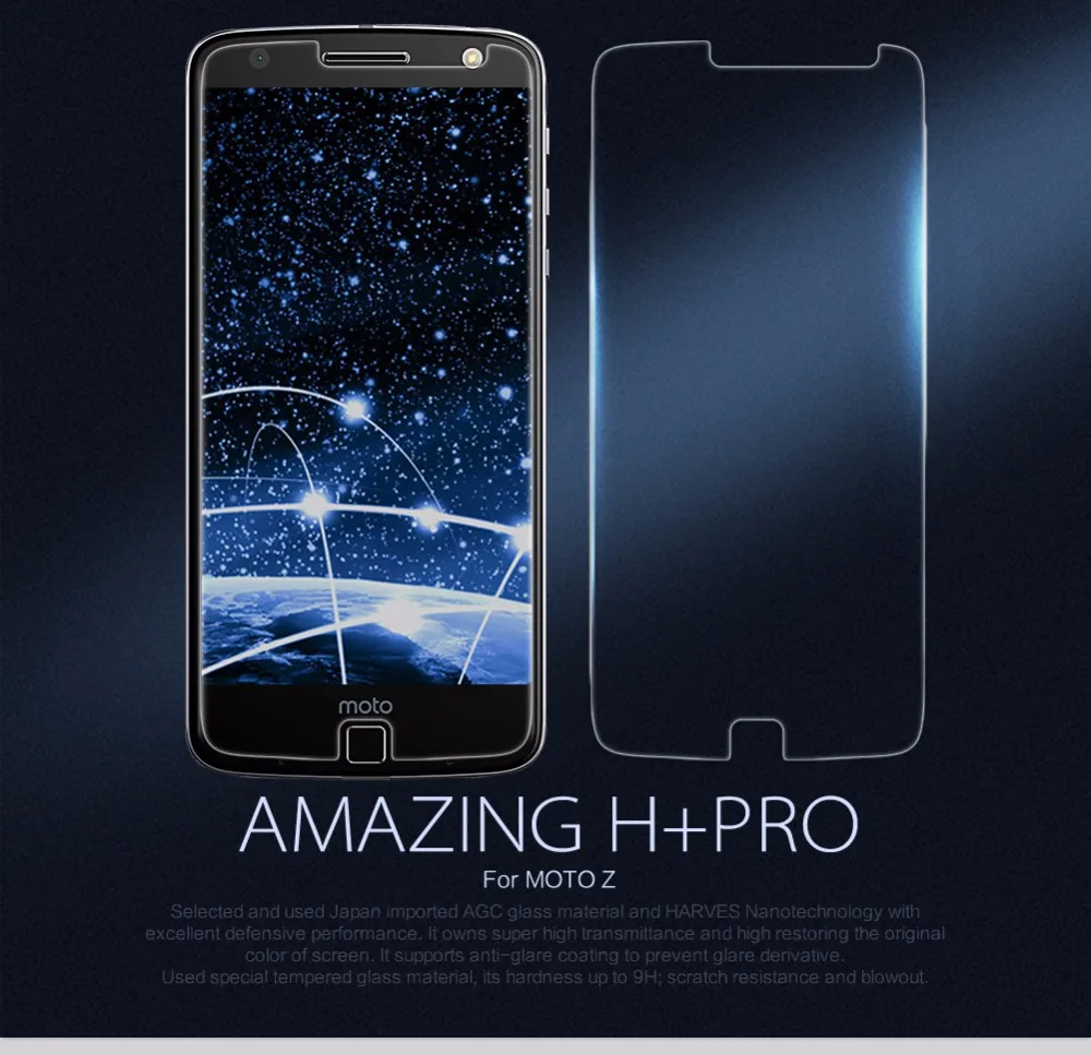 imágenes para Para moto droid z nillkin h + pro 2.5 d borde redondo 0.2mm templado protector de pantalla de 5.5 pulgadas del envío libre para moto z droid imágenes para Para moto droid z nillkin h + pro 2.5 d borde redondo 0.2mm templado protector de pantalla de 5.5 pulgadas del envío libre para moto z droid
