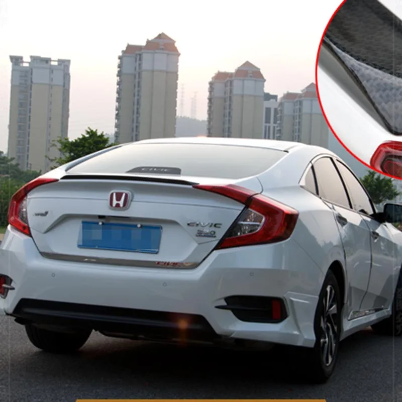 Для Honda Civic автомобильный хвост из углеродного волокна автомобильный Стайлинг