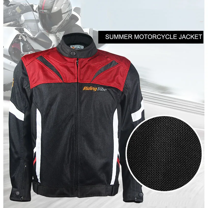Men's Summer Motorcycle Racing Jacket Motocross Racing Reflective