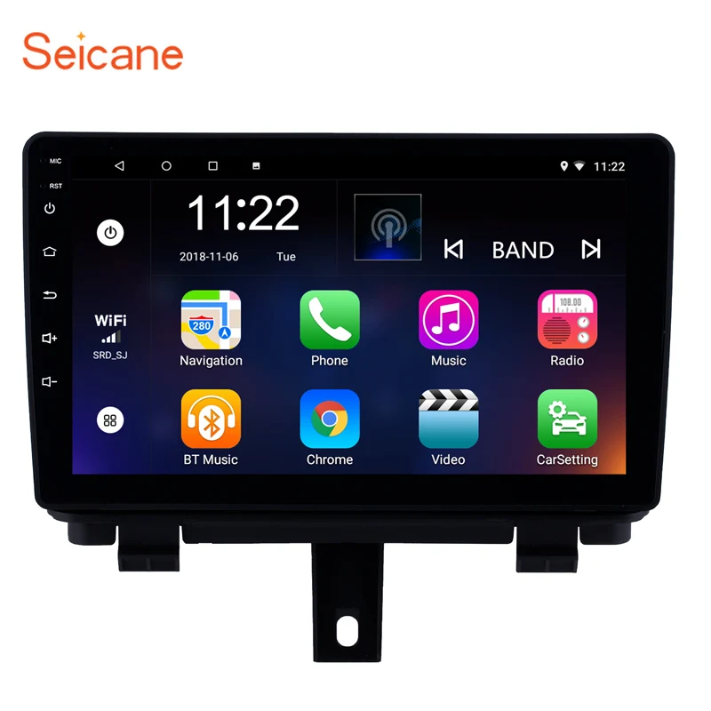 Seicane для 2013 2017 AUDI Q3 Android 8 1 9 &quotсенсорный HD Bluetooth gps навигационная система