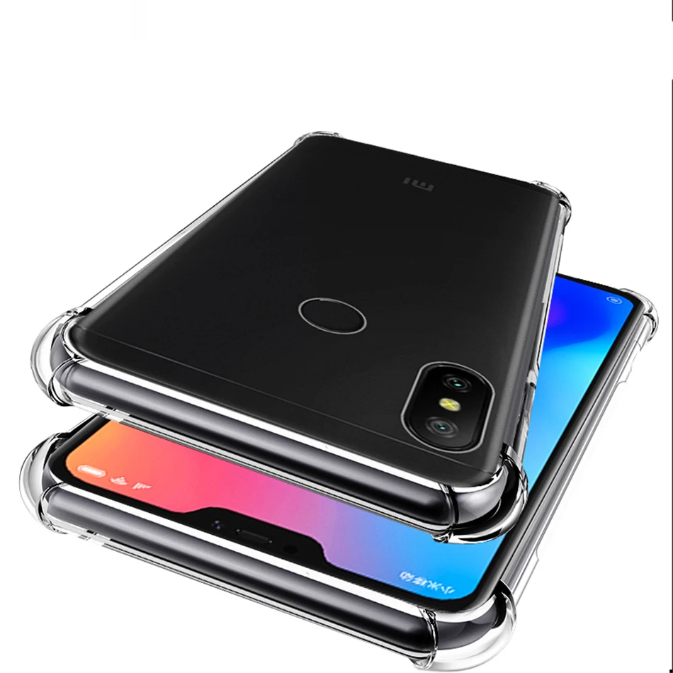 Мягкий прозрачный чехол для телефона из ТПУ Xiaomi Redmi 6A 6 Pro Mi A2 Lite воздушная подушка