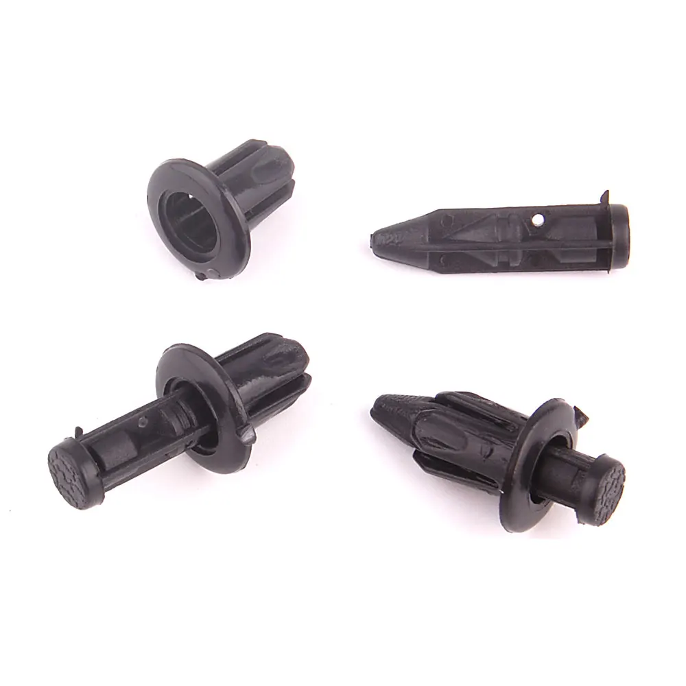 

25pcs Nylon Bumper Cover Push-Ty Retainer Fasten Clip 14x11x7mm 904670707122 For Yaris 2009-2013 Car Clips