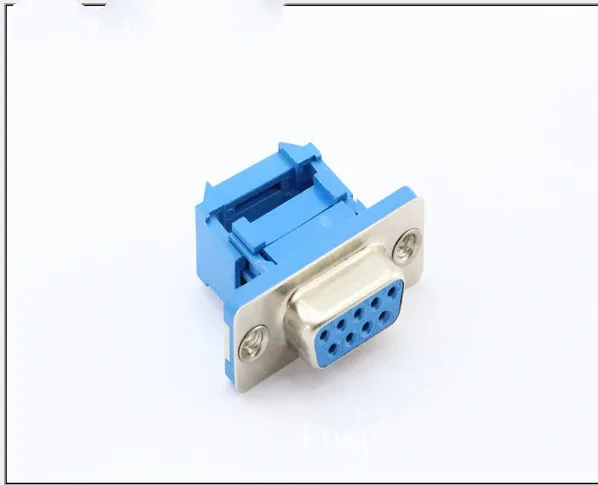 

Female D-type crimping line piercing computer connector plug n46