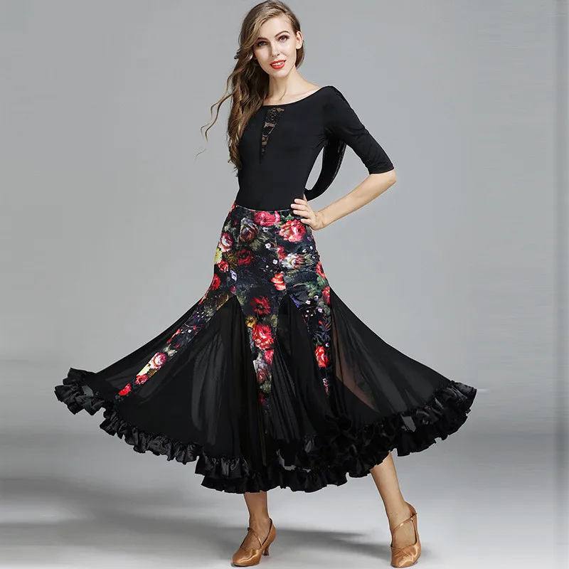 Standard ballroom dancing clothes ballroom waltz dresses standard ballroom dress fringe modern