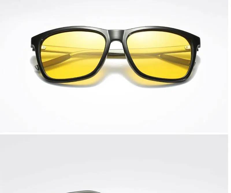Ретро алюминий TR90 квадратные поляризованные солнцезащитные очки Брендовые дизайнерские очки для женщин и мужчин винтажные очки для вождения солнцезащитные очки