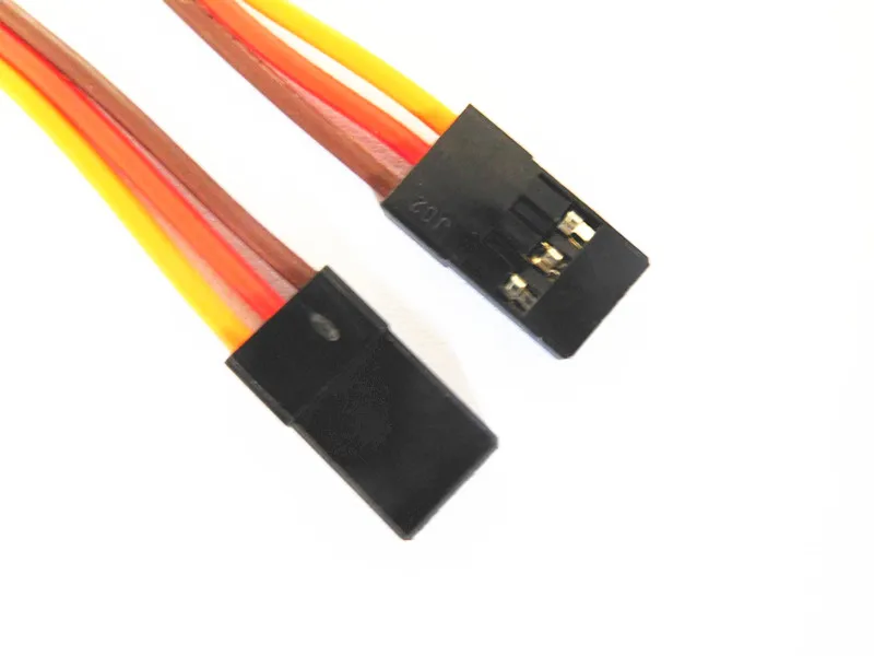 100 шт. 10 см/15 см/20 см/30 см/60 см/90 см/100 см 26AWG штекер JR Servo удлинитель провода кабельный провод