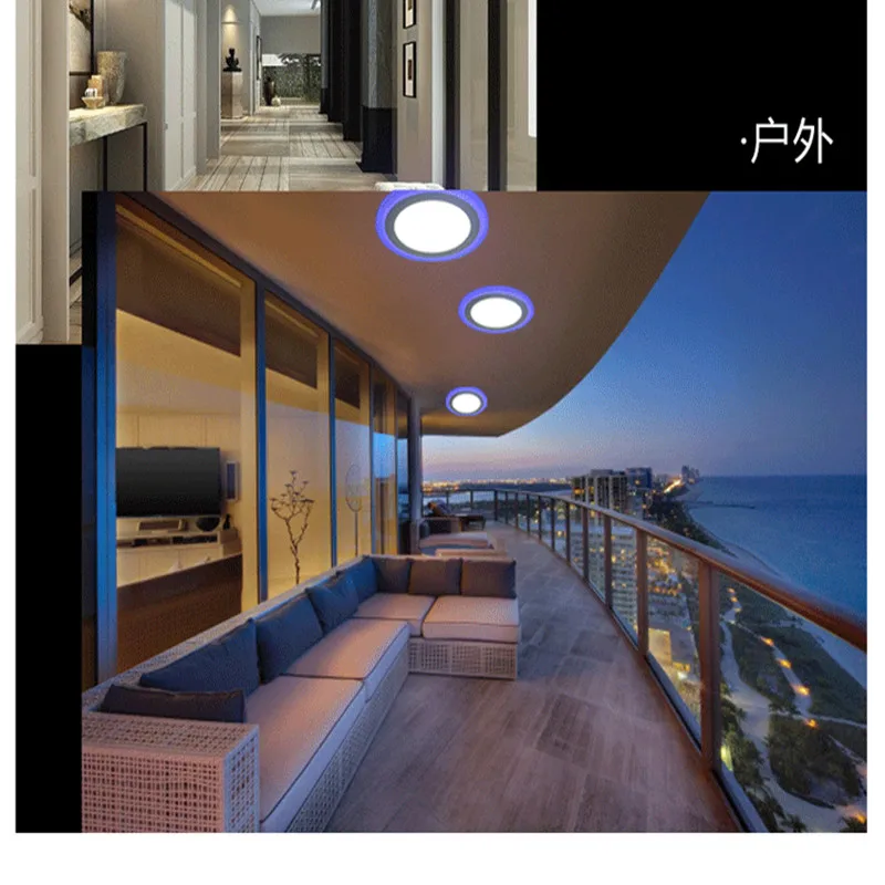 3 model Square led downlight 6