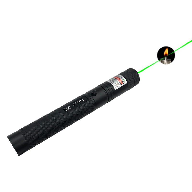 10000 м 532 нм Зеленый Лазерный Прицел Лазеры точка мощное устройство Регулируемый фокус лазер с лазером 303