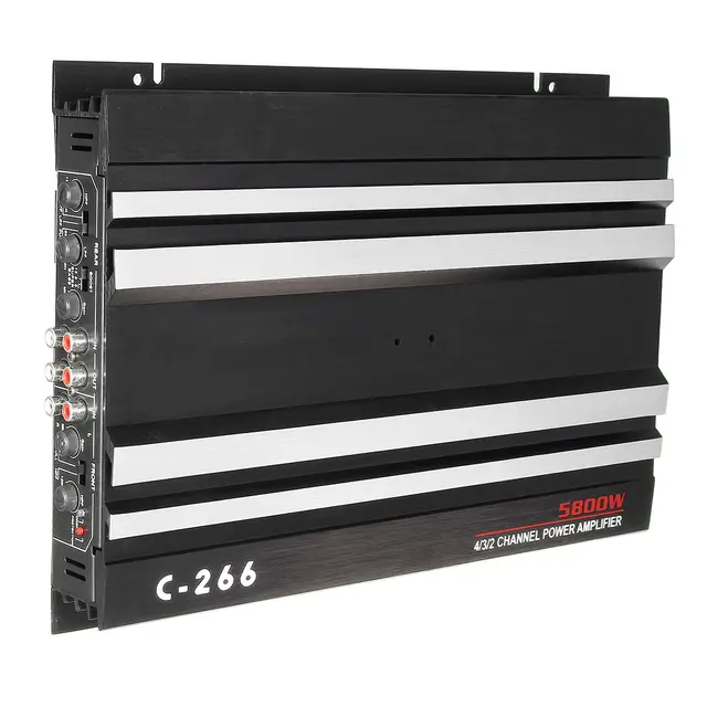 Best Offers 12 V Car Auto 5800w Rms Audio Amplifier Bass Amp Aluminum 4 Channel High Power