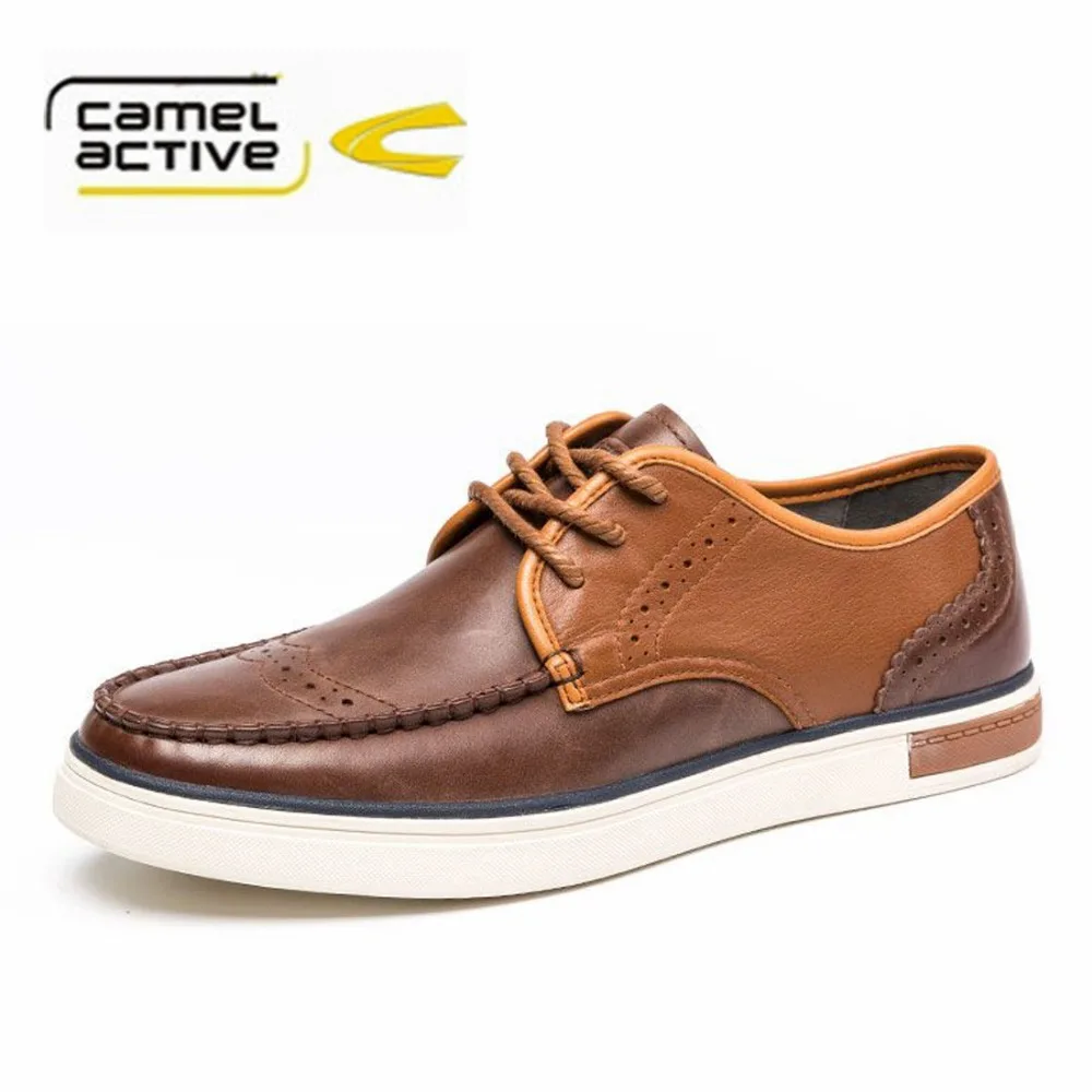 Cowhide Leather Shoes camel active brand cowhide leather shoes breathable Cowhide Leather Shoes camel active brand cowhide leather shoes breathable