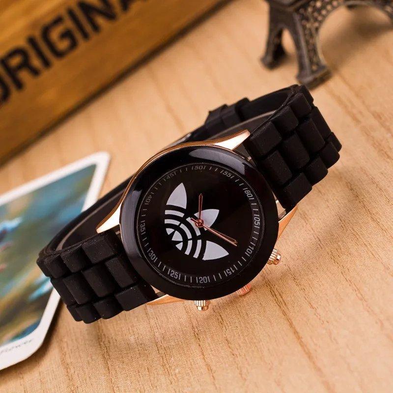 Hot Sale Fashion Clover Quartz font b Watch b font Men Sport font b Watch b