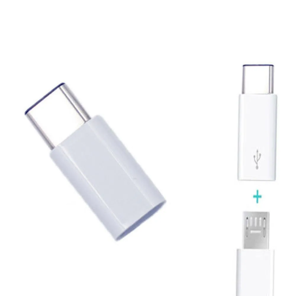 3 шт. Мини Micro USB к typeC адаптер для samsung S8 9 Plus Note 8 Xiaomi 6 5 huawei телефон зарядное