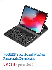 Складная беспроводная клавиатура VOBERRY для samsung Galaxy Tab A T580/T585 10,1 чехол тонкий чехол-подставка Беспроводная Bluetooth клавиатура#2