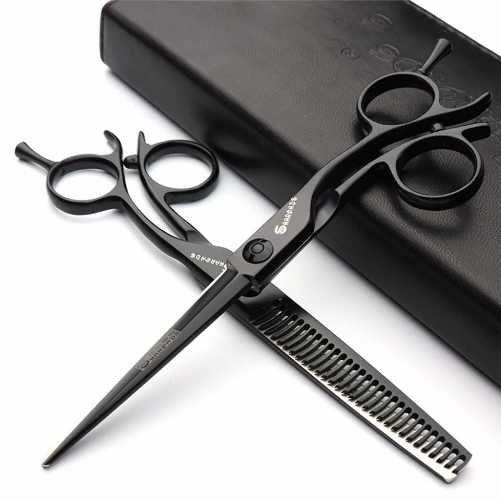 

6 inch Barber Professional Hair styling scissors personality Cutting scissors Thinning scissors Salon Hairdressing scissors
