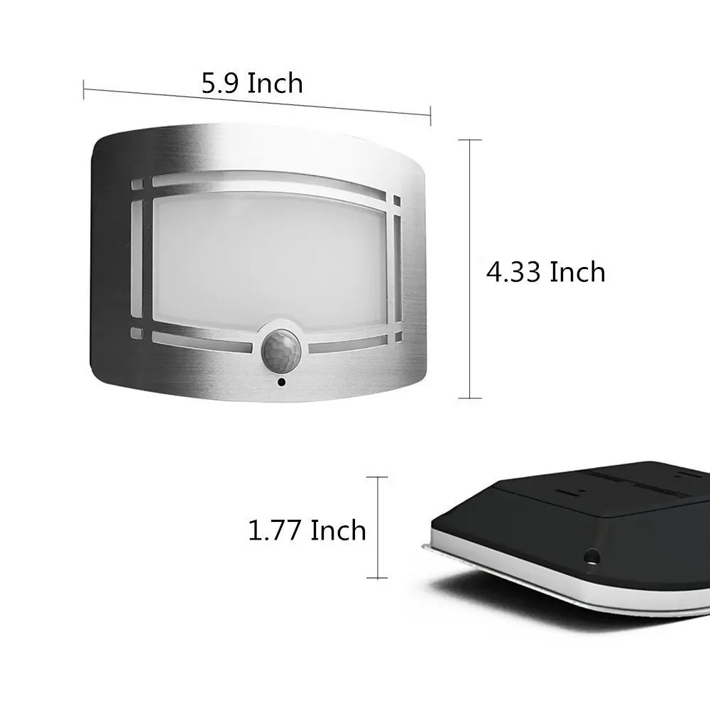 Goeswell Led Night Light Warm White Battery Ed Motion Sensor Goeswell Led Night Light Warm White Battery Ed Motion Sensor Bedroom Decoration Lighting Wall Path Laundry Stair Lamp In Lights From