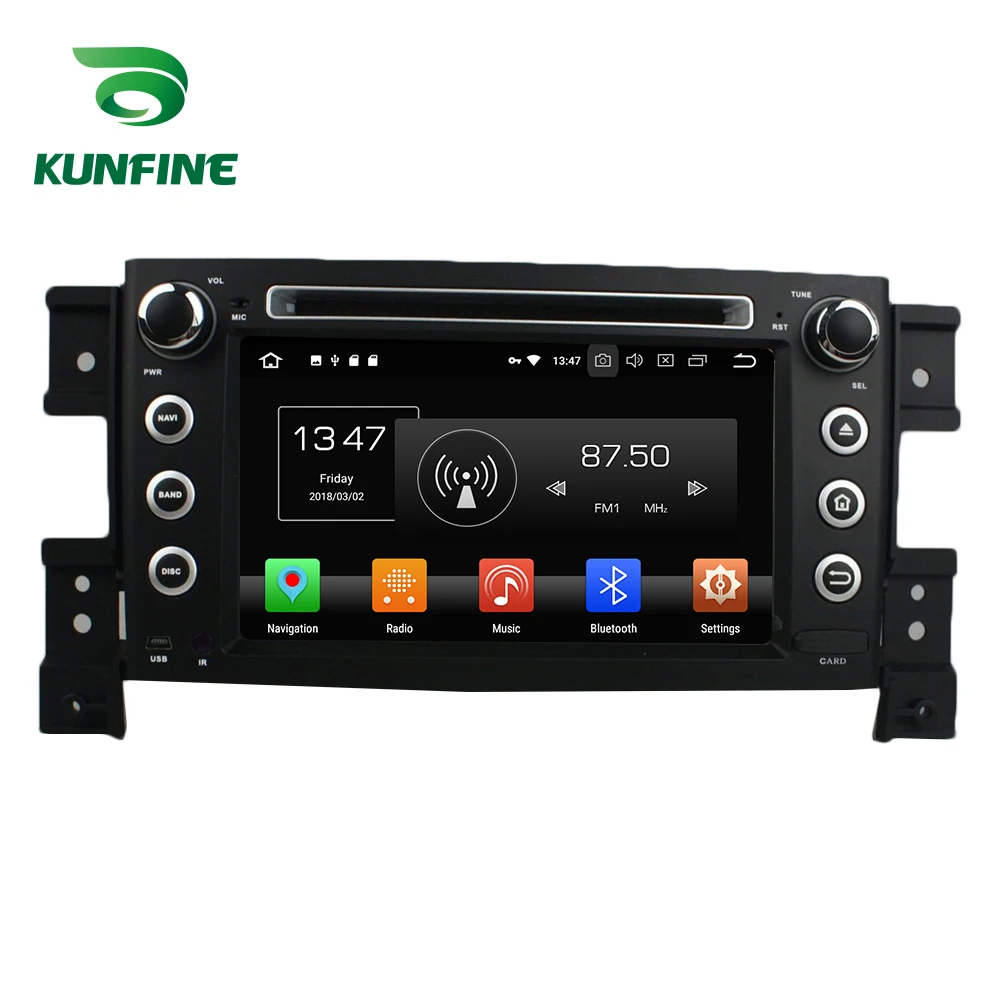 Clearance Octa Core 4GB RAM Android 8.0 Car DVD GPS Navigation Multimedia Player Car Stereo for SUZUKI Vitara 2005-2011 Radio Headunit 0