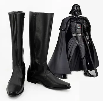 

Star Cosplay Wars Darth Vader Boots Boots Custom Made European Size