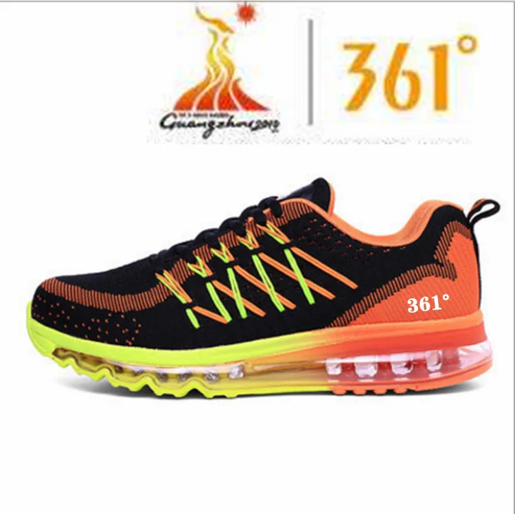 Новая мужская спортивная обувь для бега с музыкальным ритмом, мужские кроссовки с дышащей сеткой, уличная спортивная обувь, светильник, мужская обувь - Цвет: Оранжевый