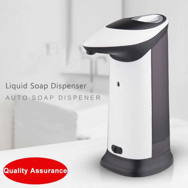 

420ml Automatic Soap Dispenser Built in Infrared Smart Sensor ABS Liquid Soap Dispenser Touchles Sanitizer Unique Soap Dispense