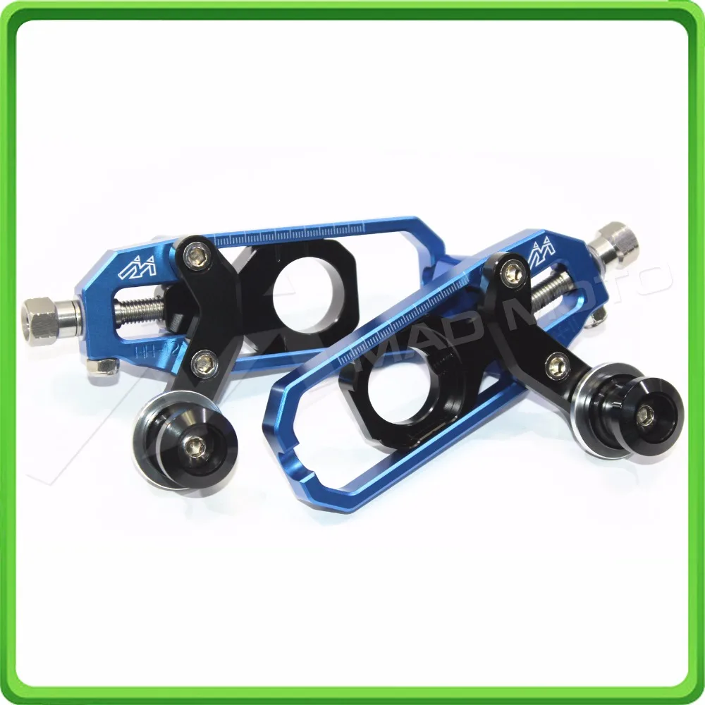 Motorcycle Chain Tensioner Adjuster With Spool For Kawasaki Ninja Zx6r