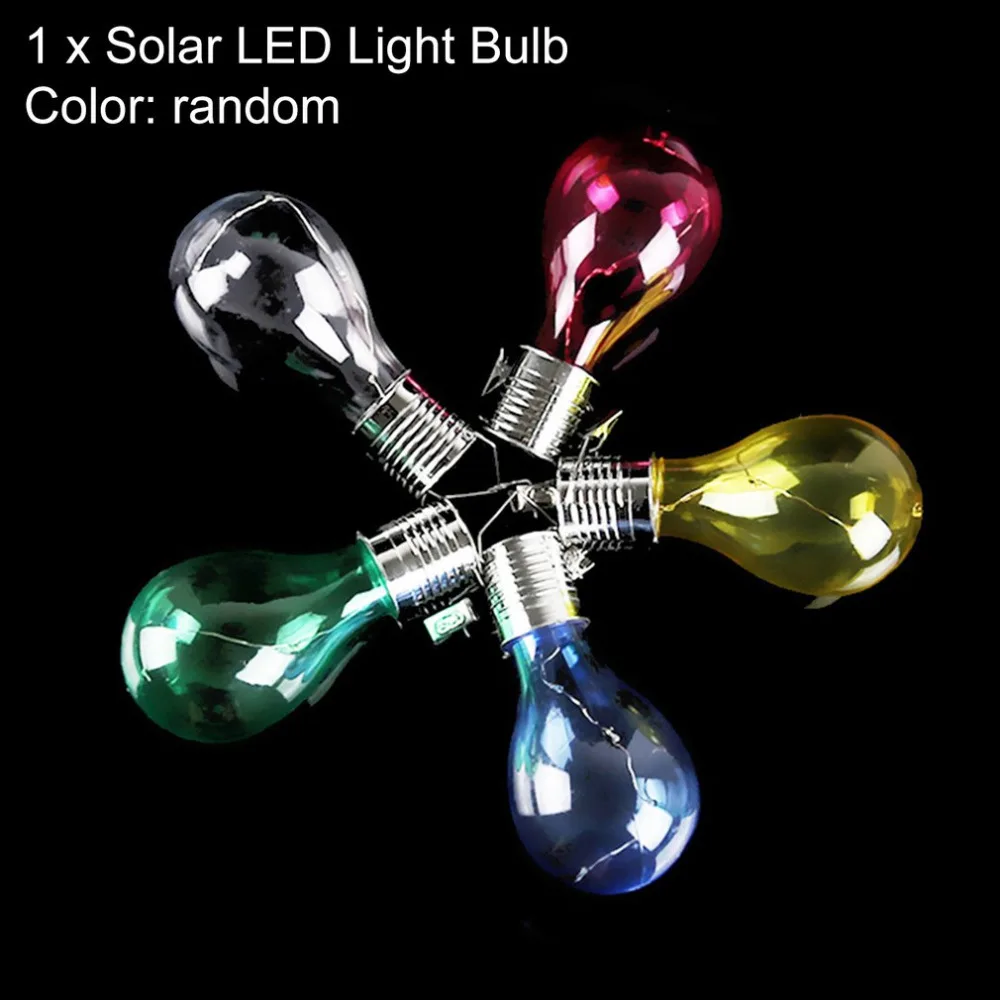 

Solar LED Light Bulbs Rotatable Waterproof Outdoor Garden Camping Hanging LED Light Bulbs Tree Decoration Night Light Lamp