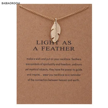 2017 New Gold Plated Leaves Light As A Feather Alloy Collarbone Short Maxi Necklace Women