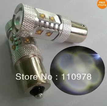 

2Pcs CREE Chips 60W SMD LED Car 1156 P21W Ba15s Car Turn Signal Reverse Tail Light Bullb