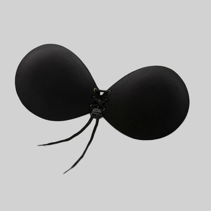 pushup adhésifs en silicone avec fermeture à l