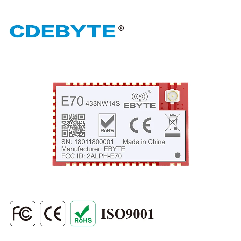 E70-433NW14S CC1310 433 мГц 25 МВт звезда сеть IPEX антенны uhf Беспроводной трансивер приемник передатчик CC1310 433 мГц