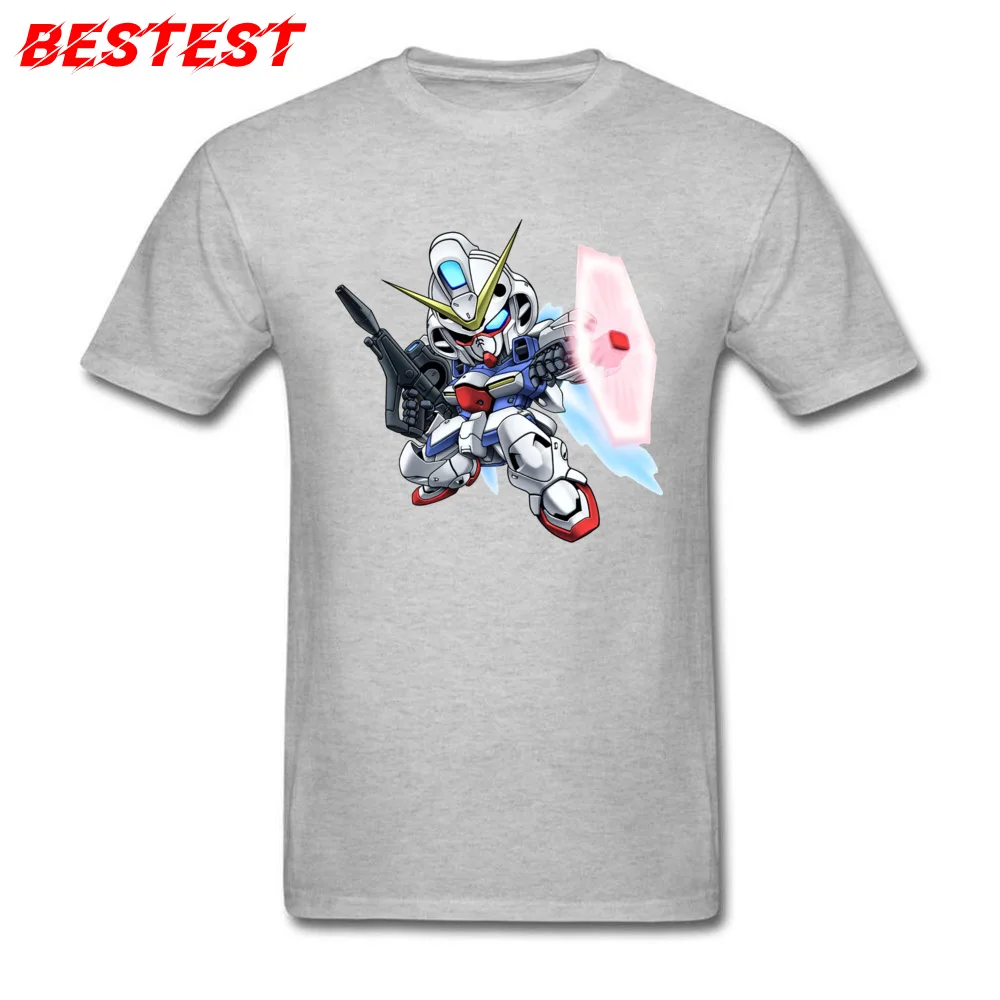  Normal Tops T Shirt Classic Short Sleeve Men T Shirts TpicOriginaltitle Printed ostern Day Top T-shirts Round Neck 201896Ygundam mecha grey