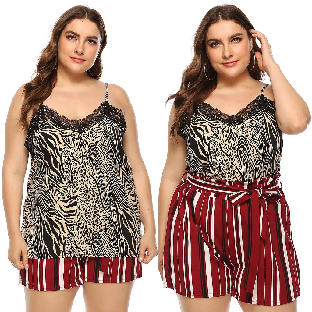 

Hawcoar Womens Sleepwear Plus size Womens Sexy Sling Lace V-Neck Lingerie Nightwear Wholesale Free Ship пижама женская Z4