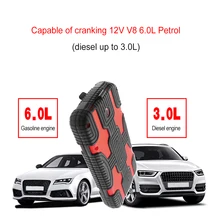 12 V 1000AMP LiFePo4 Батарея автомобиля Перейти темы Booster портативное зарядное устройство для автомобиля Батарея Зарядное устройство