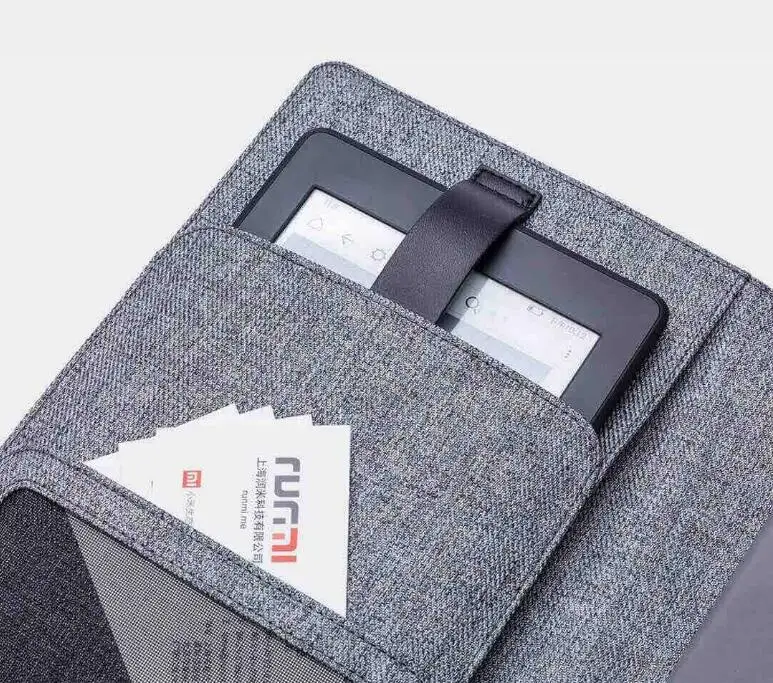 Xiaomi 90 Simple Multifunctional Handbag Waterproof Business Oxford Cloth Cover with Diary Notebook Pockets and Pen Portable Bag (8)