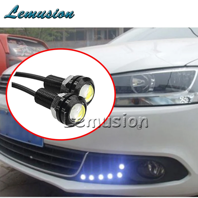 2x18 мм Eagle Eye DIY DRL для автомобиля Nissan Qashqai Juke TIIDA Note Almera March Mazda 3 6 2 X-TRAIL аксессуары CX5 |