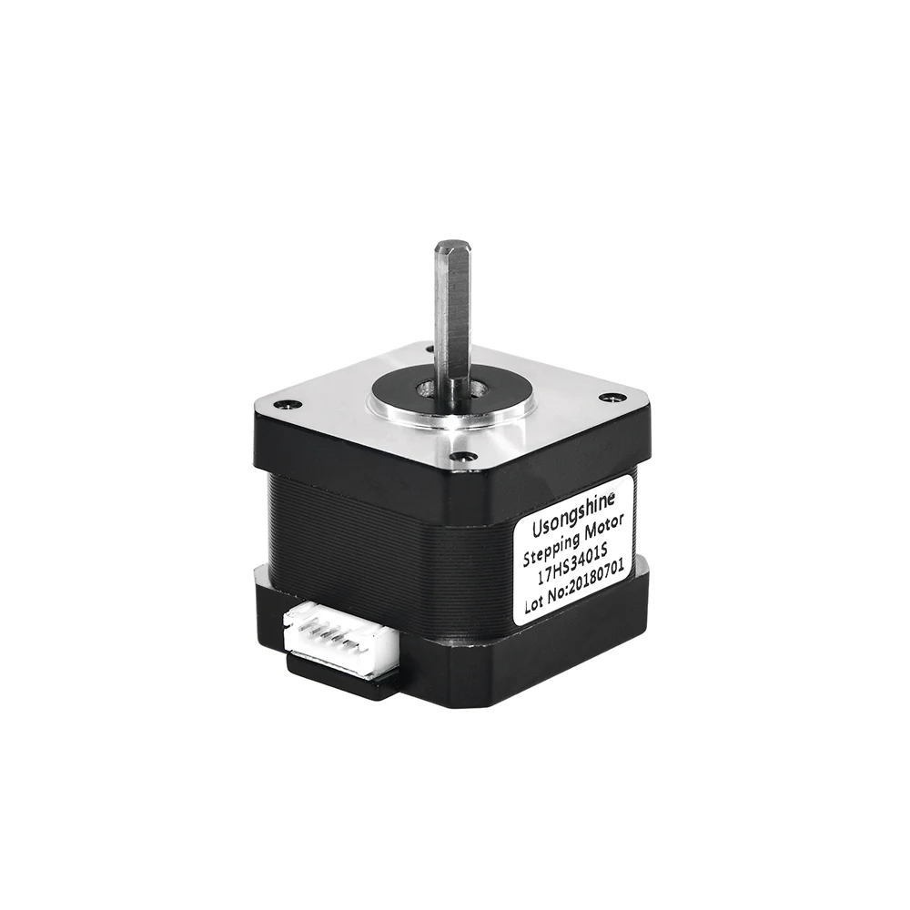 Шаговый двигатель 17HS3401S Nema 17 1 шт. 4 свинцовый 42 Мотор 42bygh 1.3A 1.6A CE ROSH iso для лазерного