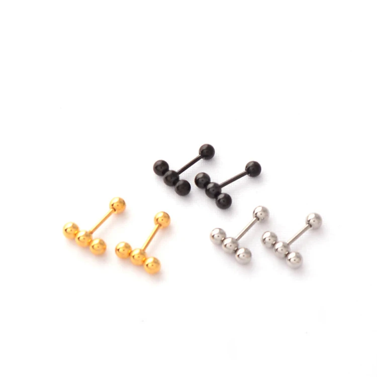 

stainless steel 20gauge 0.8mm tragus helix cartilage conch earring piercing body jewelry