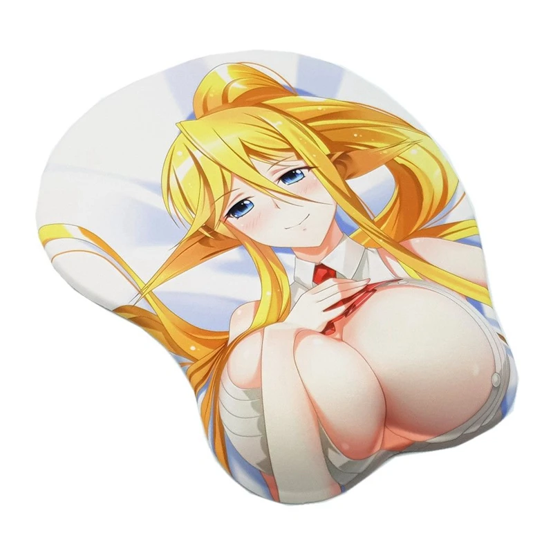 Musume Cerea аниме 3D Oppai коврик для мыши Коврик для запястья