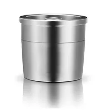 Из нержавеющей стали Кофе капсула Эспрессо корпус фильтра Переработанный с помощью металлических Кофе машины аксессуары Кухня инструменты