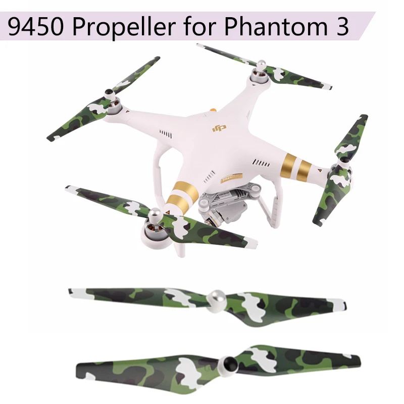 2 шт. 9450 Пропеллер для DJI Phantom 3 3A 3P 3S камера Дрон RC самофиксирующийся реквизит