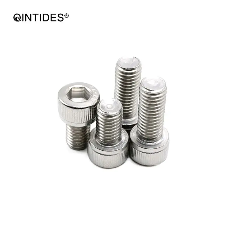 Винты с шестигранной головкой QINTIDES M5 винты из нержавеющей стали 304 DIN 912 *