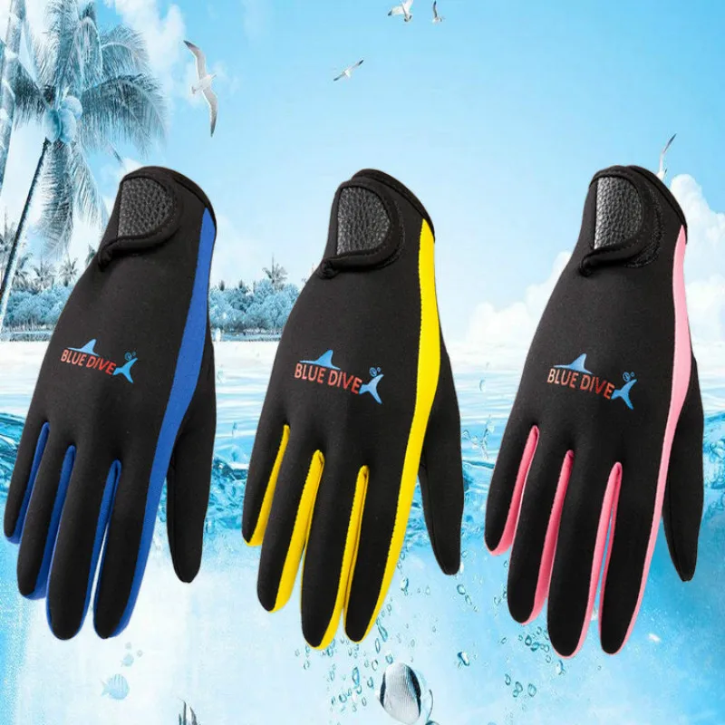 Buy 1.5mm Neoprene Men Women Warm Scuba Diving Gloves