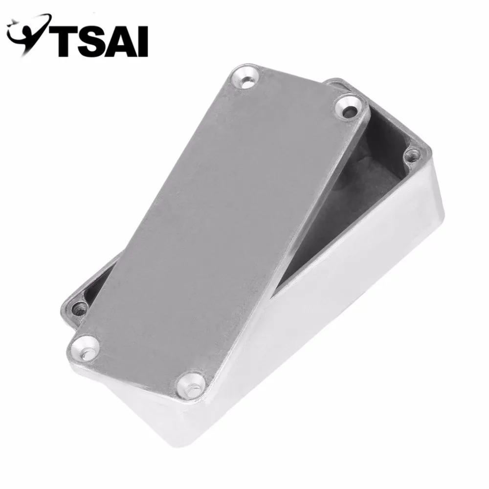 TSAI 1590A/1590B/1590BB Aluminum Stomp Box Effects Pedal Enclosure For Guitar Effect Case Holder Musical Instruments 3 Size